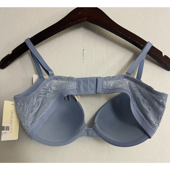 On Gossamer 32DD Bra Sleek Micro Push Up Underwire Multi Wear NEW $50 - Picture 5 of 5